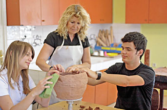 pottery